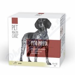 PET HEALTH CARE Fytopipeta pro psy, od 20 kg/6x 10