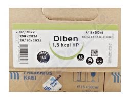 Diben 1.5 kcal HP 15x500ml