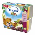 Hami 100% ovoce jablko, vestka 4 x 100 g