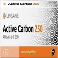 LIVSANE Active Carbon 250 Aktivn uhl tbl.20