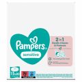 Pampers Sensitive vlhen ubrousky 15 x 80 ks