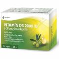 Vitam�n D3 2000 IU s olivov�m olejem cps.90