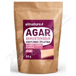 Allnature Agar rostlinn elatina 30 g