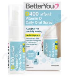 BetterYou D400 infant vit.D Daily Oral Spray 15ml