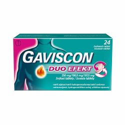 Gaviscon Duo Efekt 24 vkacch tablet