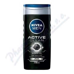 NIVEA Sprchov gel mui ACTIVE CLEAN 250ml .84045