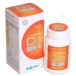 Biomin Vitamin D3 Forte 1000 I.U. 60 tob.