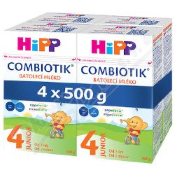 HiPP MLKO 4 JUNIOR Combiotik 4x500g