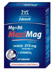 MaxiMag Hok 375mg+B6 50 tobolek
