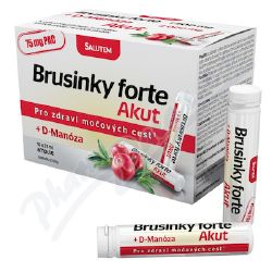 Brusinky Forte Akut 1500mg + D-Manosa 10 ampul