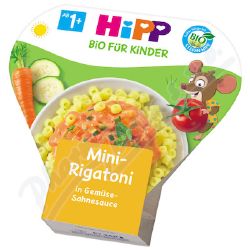 HiPP TSTOVINY BIO Mini-Rigatoni se zeleninou 250g
