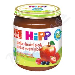HiPP Jablka s lesnmi plody BIO 4/6m 6x125g