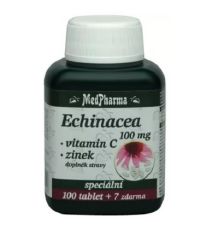 MedPharma Echinacea 100mg+vit.C+zinek tbl.107