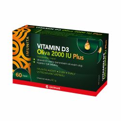 Vitamin D3 Oliva Plus 2000 IU 60 kapsl