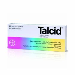 Talcid 500mg 20 vkacch tablet