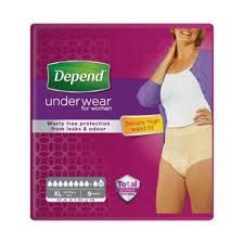 DEPEND Maximum Underwear pro eny, 9 ks XL