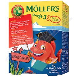 Mollers Omega 3 el rybiky 45ks malinov pchu