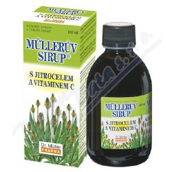 Mllerv sirup s jitrocelem a vitaminem C 245ml