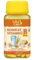 VitaHarmony Komplet vitamin B forte tbl.60