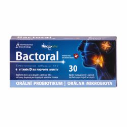 Favea Bactoral + Vitamn D, 30 tbl.