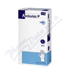 Ambulex P rukavice latexov nepudrovan L 100ks