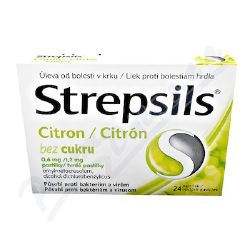 Strepsils Citron bez cukru orm.pas. 24