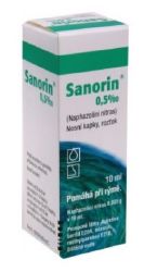 Sanorin 0,5mg/ml nosn kapky 10ml