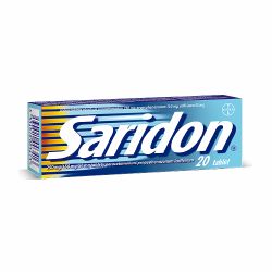 Saridon 250mg/150mg/50mg 20 tablet
