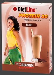 DietLine Protein 20 Koktejl oko 3 sky
