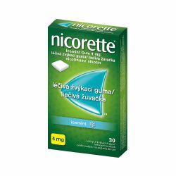 Nicorette Icemint Gum 4mg l. vk. guma 30ks