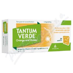 Tantum Verde Orange and Honey 20 x 3 mg
