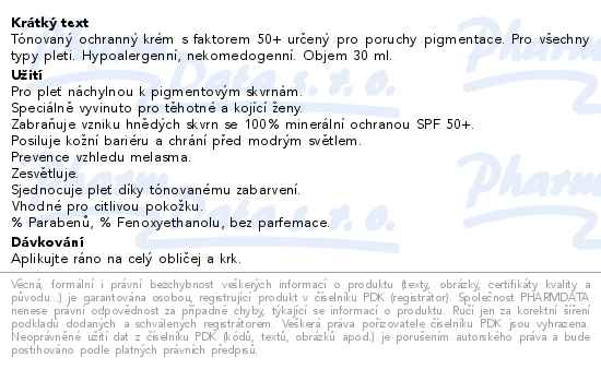 ISISPHARMA NeoTone Prevent krm SPF50 30ml