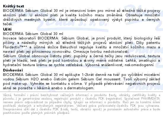 Bioderma Sbium Global 30ml